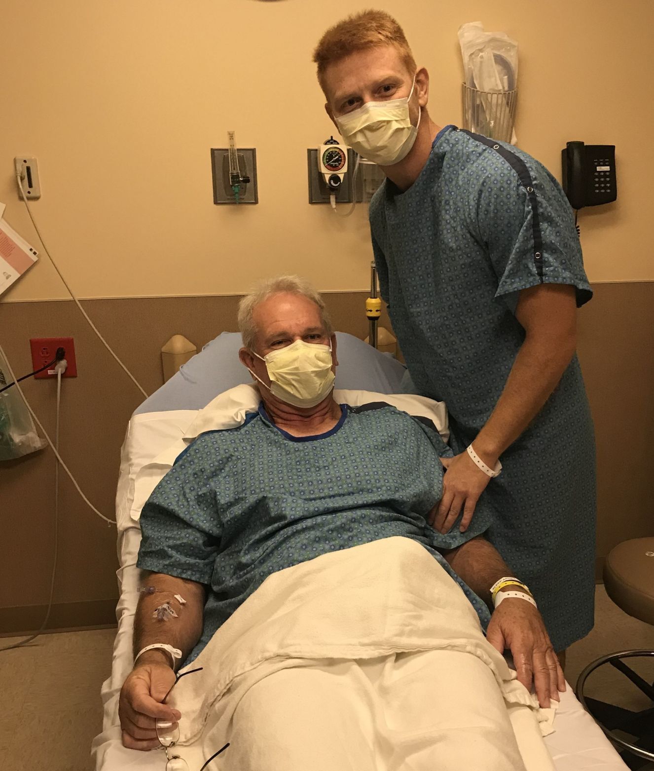 Paul Klaboe Sr. and Paul Klaboe Jr.